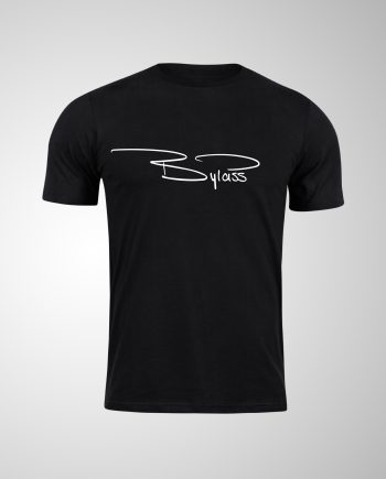 تیشرت بای پس با لوگو نازک